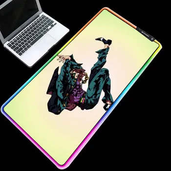 Mairuige RGB Computer Gaming Mouse Pad Large Size LED Cold Light USB Link Japanese Anime Jotaro Kujo Dancing Office Keyboard Mat
Mairuige RGB Computer Gaming Mouse Pad Large Size LED Cold Light USB Link Japanese Anime Jotaro Kujo Dancing Office Keyboard Mat