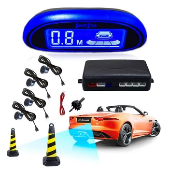 Car Auto Parktronic LED Parking Sensor with 4 Sensors Reverse Backup Parking Radar Monitor Car Buzzer Detector System Display
Car Auto Parktronic LED Parking Sensor with 4 Sensors Reverse Backup Parking Radar Monitor Car Buzzer Detector System Display