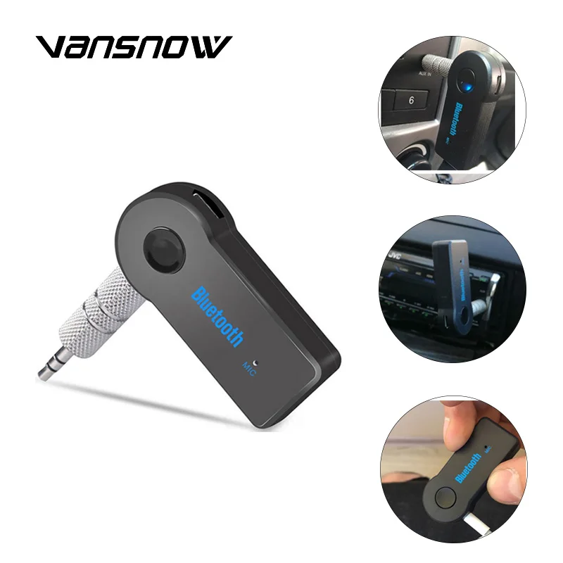 Wireless Audio Bluetooth Receiver Handsfree Car Kit AUX Audio MP3 Music Transmitter WIth Mic Adapter Receiver For Iphone Car PC
Wireless Audio Bluetooth Receiver Handsfree Car Kit AUX Audio MP3 Music Transmitter WIth Mic Adapter Receiver For Iphone Car PC