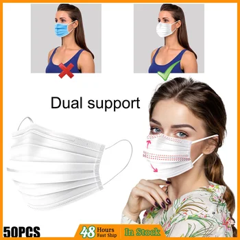 Disposable Non-woven Three-layer Protective Mask Anti-stof Veilig Ademend Three-dimensional Double Safety Air Fog Support Mask
Disposable Non-woven Three-layer Protective Mask Anti-stof Veilig Ademend Three-dimensional Double Safety Air Fog Support Mask
