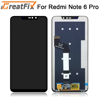 6.26" Original Display For Xiaomi Redmi Note 6 Pro LCD Touch Screen For Redmi Note 6 Pro LCD Display Replacement
6.26" Original Display For Xiaomi Redmi Note 6 Pro LCD Touch Screen For Redmi Note 6 Pro LCD Display Replacement