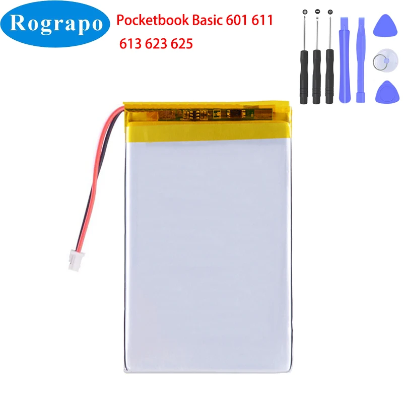 

3.7V 1500mAh E-ink Reader Ebook Battery For PocketBook Basic 601 611 613 623 625