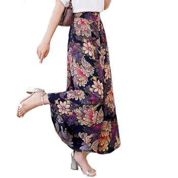 Elastic Waist Mid-aged Old Women Pants Lady Spring Summer Thin Print Loose Wide Leg Pants Sagging Mother's Skirt Trousers Y320
Elastic Waist Mid-aged Old Women Pants Lady Spring Summer Thin Print Loose Wide Leg Pants Sagging Mother's Skirt Trousers Y320