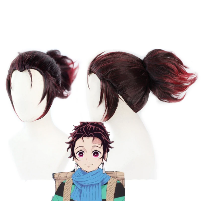 Tanjirou Kamado Anime Demon Slayer Kimetsu No Yaiba Cosplay Wigs Hair Wig +Free Wig Cap
Tanjirou Kamado Anime Demon Slayer Kimetsu No Yaiba Cosplay Wigs Hair Wig +Free Wig Cap
