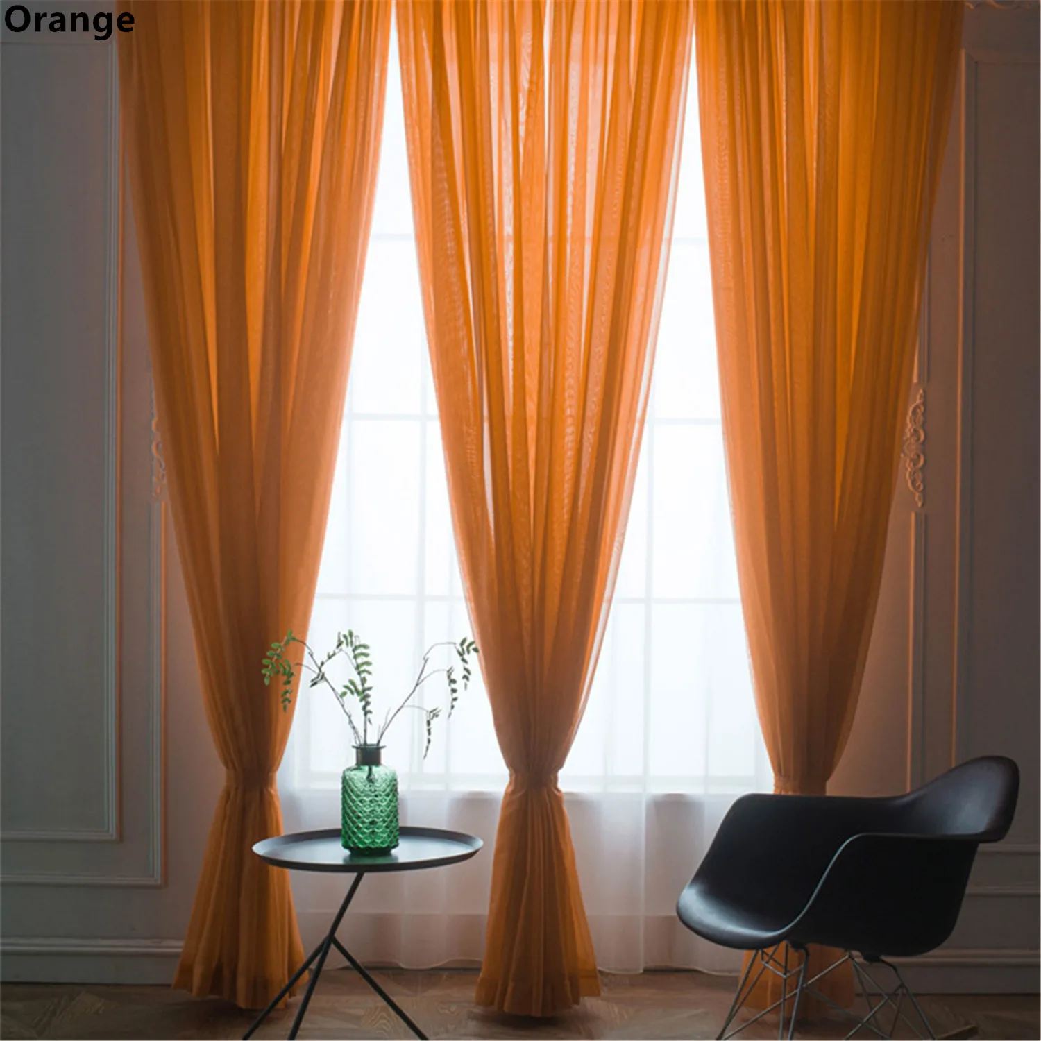 Multi-color Pure Color French Window Tulle Curtains for Living Room Kitchen Bedroom
Multi-color Pure Color French Window Tulle Curtains for Living Room Kitchen Bedroom