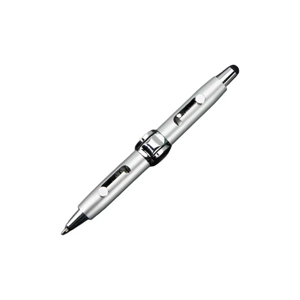 

Ballpoint Pens 3 in 1 Multi-Functional Hand Gyroscope Writing Stylus New Metal Pens Pen Supplies Stress Pen Capacitive Reli L2O7