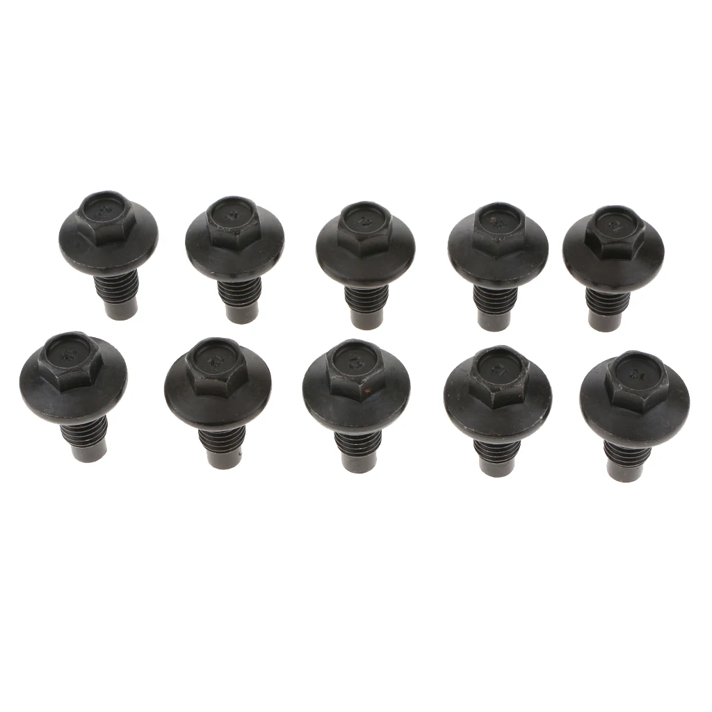 M12x1.75 Oil Drain Plug Bolt with Gasket Washer Seal Included Reusable Aluminum Plug M12x1.75 Oil Drain Plug Bolt with Gasket Washer Seal Included Reusable Aluminum Plug