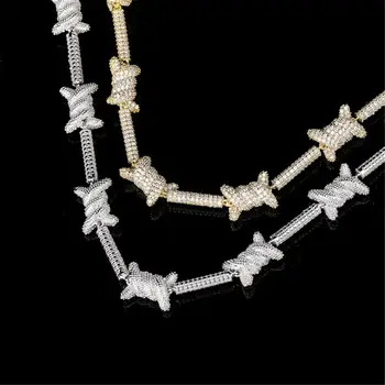 Fashion Unisex 10mm Miami Pattern x knot Necklace Gold Chain Prong Setting 3A Cubic Zircon Hip Hop Male Jewelry
Fashion Unisex 10mm Miami Pattern x knot Necklace Gold Chain Prong Setting 3A Cubic Zircon Hip Hop Male Jewelry