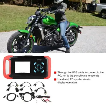 MST600 Motorcycle Diagnostic Scanner Fault Code Reader Universal Scanner Support Most Brands Asian European US Motorbikes
MST600 Motorcycle Diagnostic Scanner Fault Code Reader Universal Scanner Support Most Brands Asian European US Motorbikes