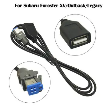 Car Audio Cable aux кабель USB Tail line USB Female to AUX-In 4Pin Connector CD Player Adapter Cable for Subaru Forester XV 
Car Audio Cable aux кабель USB Tail line USB Female to AUX-In 4Pin Connector CD Player Adapter Cable for Subaru Forester XV