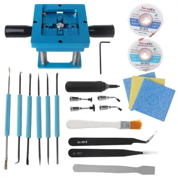 1Set Blue BGA Reballing Kit Planting Station with Hand Shank Allen Wrench Rework G8TB
1Set Blue BGA Reballing Kit Planting Station with Hand Shank Allen Wrench Rework G8TB