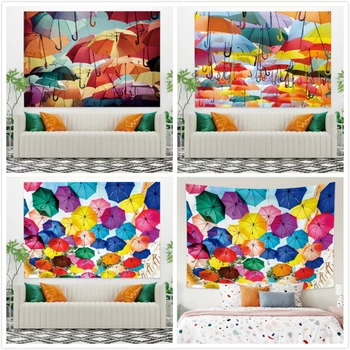 Colorful Umbrella Printing Tapestry Wall hanging Wall Carpet Tapestry Polyester Fabric Bed Cover For Bedroom Room Decor Tapestry
Colorful Umbrella Printing Tapestry Wall hanging Wall Carpet Tapestry Polyester Fabric Bed Cover For Bedroom Room Decor Tapestry