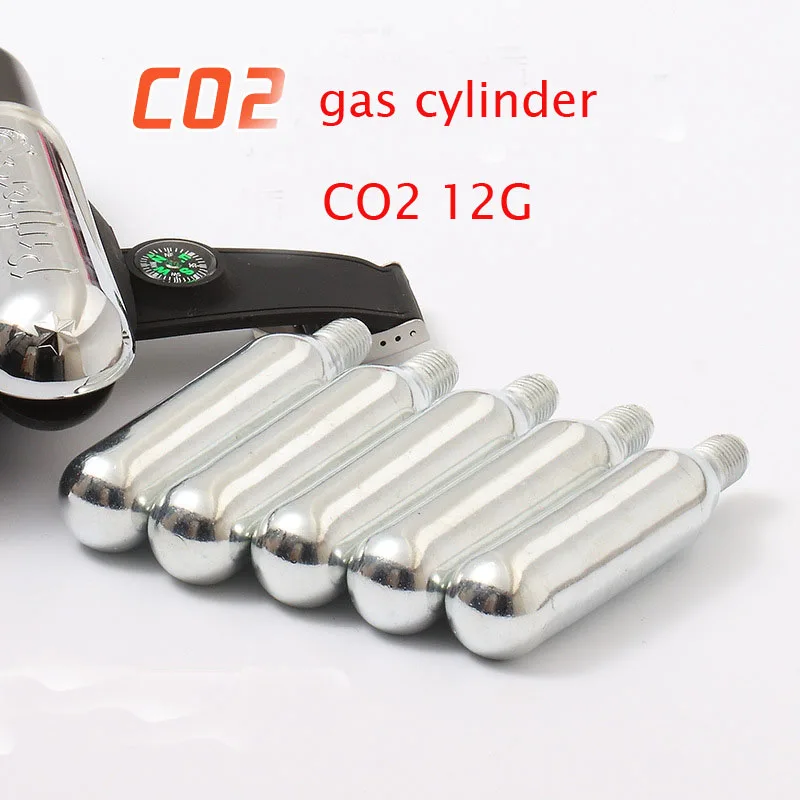 Стальной материал и 12 г нерезьбовых/резьбовых картриджей co2/N2o в капсулах