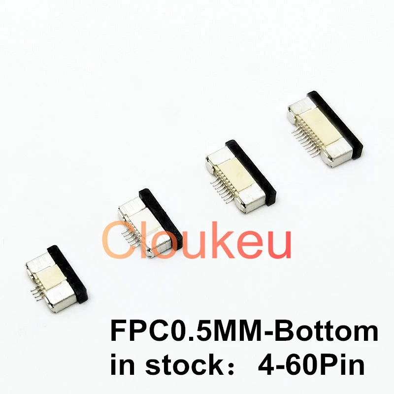 10Pcs FPC0.5MM Drawer type Bottom Contact Connector 4/5/6/7/8/10/12/14/16/18/20/24/26/28/30/32/34/36/40/45/50/54/60P
10Pcs FPC0.5MM Drawer type Bottom Contact Connector 4/5/6/7/8/10/12/14/16/18/20/24/26/28/30/32/34/36/40/45/50/54/60P