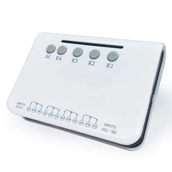 4 Channel WiFi Momentary Inching Relay Self-Locking Switch Module WiFi Relay Switch Module Smart Home Remote Control, DC 7-32V 
4 Channel WiFi Momentary Inching Relay Self-Locking Switch Module WiFi Relay Switch Module Smart Home Remote Control, DC 7-32V