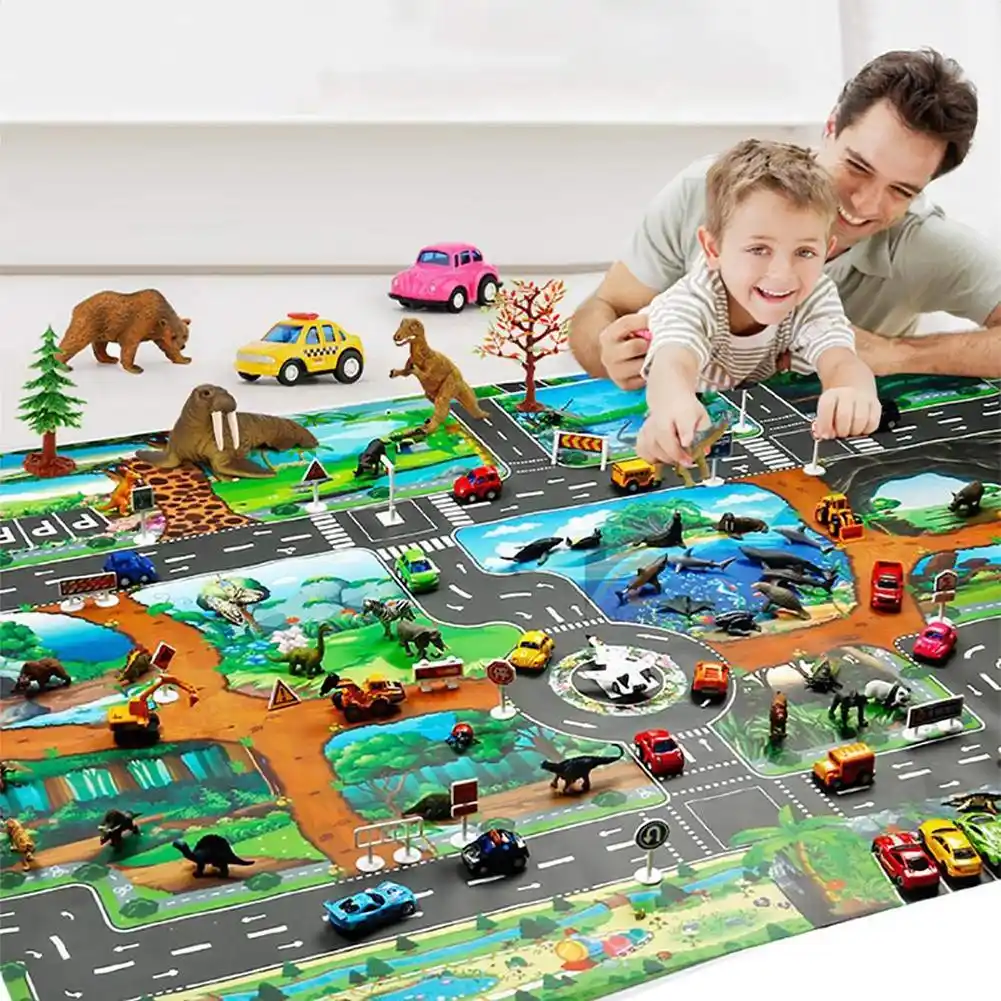 kids car play mat