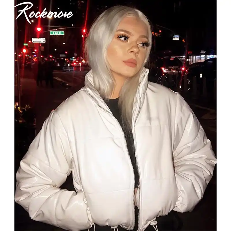 crop top winter jacket