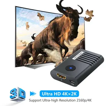 HDMI 2.0 Repeater Extender Signal Amplifier Booster 1080P 4K 60Hz YUV 4:4:4 Support HDCP 2.2 3D transmission 18Gbps Accessory
HDMI 2.0 Repeater Extender Signal Amplifier Booster 1080P 4K 60Hz YUV 4:4:4 Support HDCP 2.2 3D transmission 18Gbps Accessory