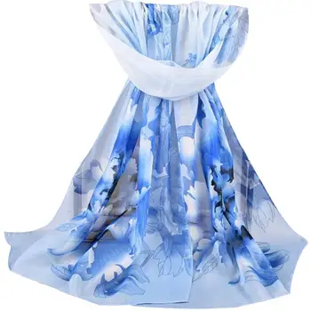 Fashion Women Peony Blossom Print Long Shade Soft Wrap Shawl Chiffon Scarf Gift bufanda mujer
Fashion Women Peony Blossom Print Long Shade Soft Wrap Shawl Chiffon Scarf Gift bufanda mujer