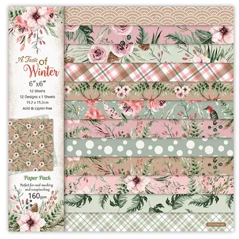12pc flower winter patterned paper Scrapbooking paper pack handmade craft paper craft Background pad
12pc flower winter patterned paper Scrapbooking paper pack handmade craft paper craft Background pad