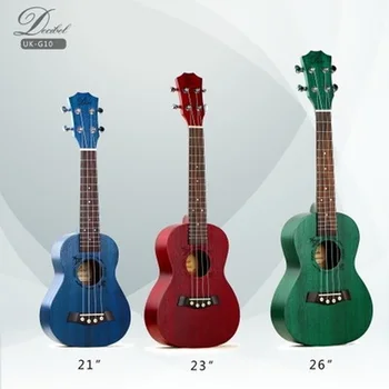 

Ukulele 21 23 26 Inches All Mahogany Mini Electric Soprano Concert Tenor Acoustic Guitar 4 Strings Ukelele Guitarra Pickup Surf