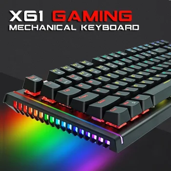 Gaming Mechanical Keyboard LED Backlit Anti-ghosting Blue/Red Switch Wired Gaming Keyboard Russian/English Layout for Laptop PC
Gaming Mechanical Keyboard LED Backlit Anti-ghosting Blue/Red Switch Wired Gaming Keyboard Russian/English Layout for Laptop PC