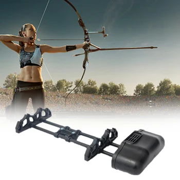 1PC New Arrow Quiver Black 5 Arrows Bow Quiver For Compound Bow PP High Strength Plastic Hunting Accessories
1PC New Arrow Quiver Black 5 Arrows Bow Quiver For Compound Bow PP High Strength Plastic Hunting Accessories