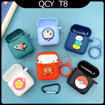 Silicone Bluetooth Headset Protective Sleeve Charging Case Protection Soft Case for Qcy T8 Wireless Earphone Sleeves for Qcy T8
Silicone Bluetooth Headset Protective Sleeve Charging Case Protection Soft Case for Qcy T8 Wireless Earphone Sleeves for Qcy T8