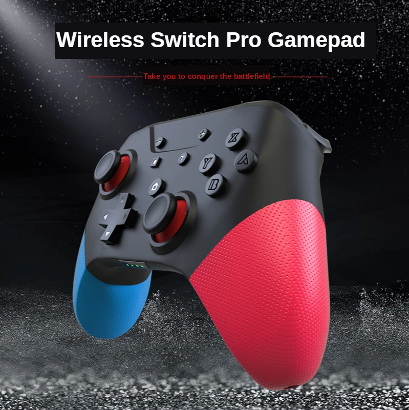 

For Nintend Switch Pro Bluetooth wireless controller with NFC functions 6-Axis supports Amiibo role sensing For NS console