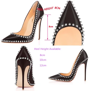 China Bridals Pumps Revit Wedding Superstar Shoes Top Quality High Heels Evening Romyed Fetish Shoes Large Size 4-16
China Bridals Pumps Revit Wedding Superstar Shoes Top Quality High Heels Evening Romyed Fetish Shoes Large Size 4-16