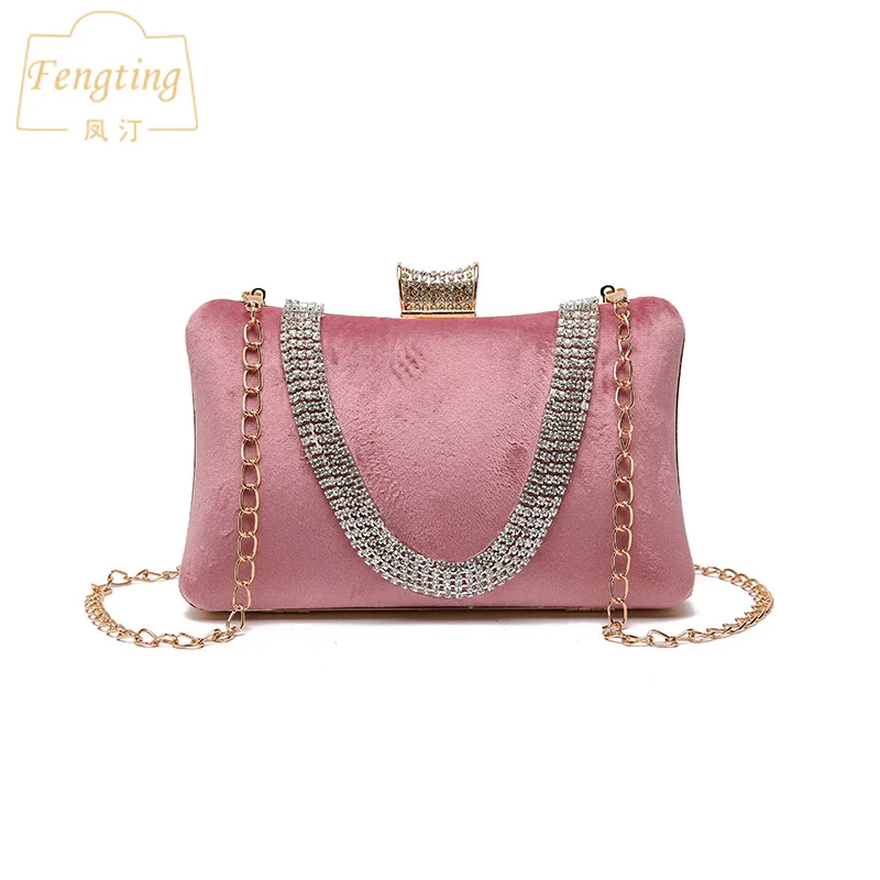 Pink Evening Clutch Bags for Women Clutch Lady Wedding Purse Rhinestones Handbags Famale shoulder bag FTB151
Pink Evening Clutch Bags for Women Clutch Lady Wedding Purse Rhinestones Handbags Famale shoulder bag FTB151
