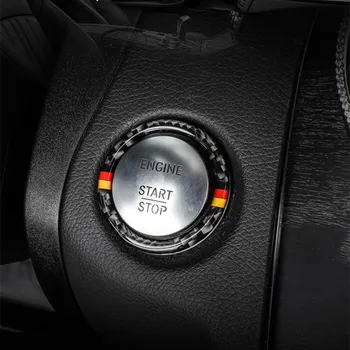 For Mercedes Benz C E Class W205 W213 GLC Carbon Fiber Car Interior Engine Start Stop Button Ignition Decor Stickers Accessories
For Mercedes Benz C E Class W205 W213 GLC Carbon Fiber Car Interior Engine Start Stop Button Ignition Decor Stickers Accessories