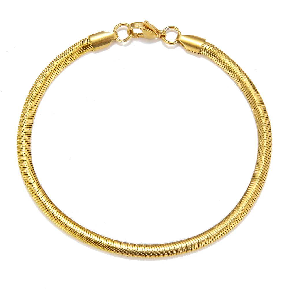 2021 Fashion Jewelry Stainless Steel Snake Bone Chain Bracelet Charm Titanium Steel Cuff Bracelet for Women's Accessories
2021 Fashion Jewelry Stainless Steel Snake Bone Chain Bracelet Charm Titanium Steel Cuff Bracelet for Women's Accessories