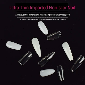 New 500 Pieces Professional Personal Nail Extension Ultra-Thin Seamless Nails French Half Paste Fake Nails Nail Art Accessories
New 500 Pieces Professional Personal Nail Extension Ultra-Thin Seamless Nails French Half Paste Fake Nails Nail Art Accessories