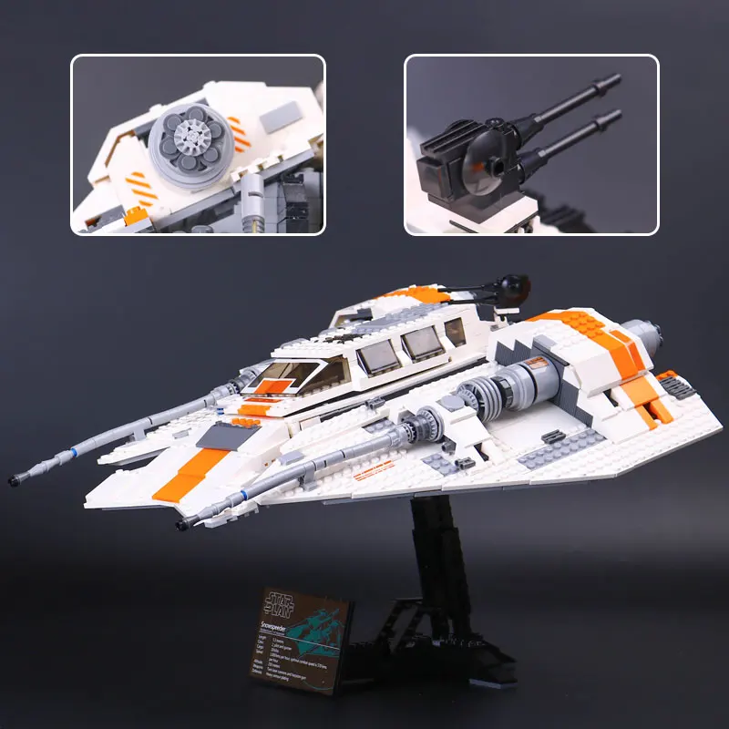 compatible 75144 New 05084 AIBOULLY series the Snowspeeder Model Building Blocks Bricks set Classic educational Toy for children
compatible 75144 New 05084 AIBOULLY series the Snowspeeder Model Building Blocks Bricks set Classic educational Toy for children