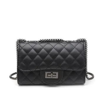 High Quality Women Chain Shoulder Messenger Bag PU Leather Ladies Solid Color Simple Handbags Crossbody Bag
High Quality Women Chain Shoulder Messenger Bag PU Leather Ladies Solid Color Simple Handbags Crossbody Bag