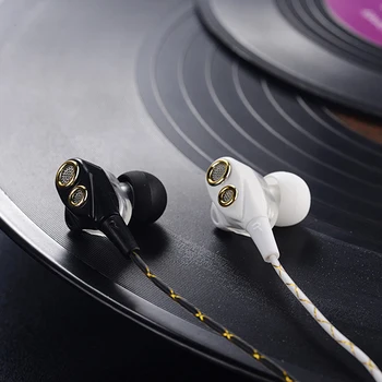 iMice 3.5mm Port In-ear Earphone Phone Line Control Dual Drivers Microphone Stereo Wired Headset
iMice 3.5mm Port In-ear Earphone Phone Line Control Dual Drivers Microphone Stereo Wired Headset