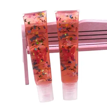 1PC Fruity Sequin Butterfly Transparent Tube Lip Gloss Plumping Burst Lip Oil Scented Lip Jelly Big Lip Moisturizer Shiny TSLM2 
1PC Fruity Sequin Butterfly Transparent Tube Lip Gloss Plumping Burst Lip Oil Scented Lip Jelly Big Lip Moisturizer Shiny TSLM2