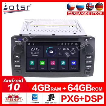 Android 10.0 4GB+64GB car DVD player Built-in DSP Car multimedia Radio For Toyota Corolla EX 2001-2006 GPS Navigation Headunit
Android 10.0 4GB+64GB car DVD player Built-in DSP Car multimedia Radio For Toyota Corolla EX 2001-2006 GPS Navigation Headunit