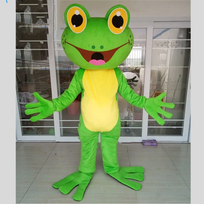Colorful Frog Mascot Costume Halloween Cosplay Cartoon Character Mascot Costumes Fancy Party Apparels Outfits 
Colorful Frog Mascot Costume Halloween Cosplay Cartoon Character Mascot Costumes Fancy Party Apparels Outfits