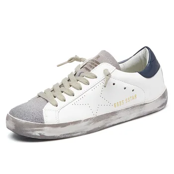 New Men Running Shoes Men White Shoes Casual Imitation Pu Leather Flat Shoe Lace-up Low Top Female Sneakers 
New Men Running Shoes Men White Shoes Casual Imitation Pu Leather Flat Shoe Lace-up Low Top Female Sneakers