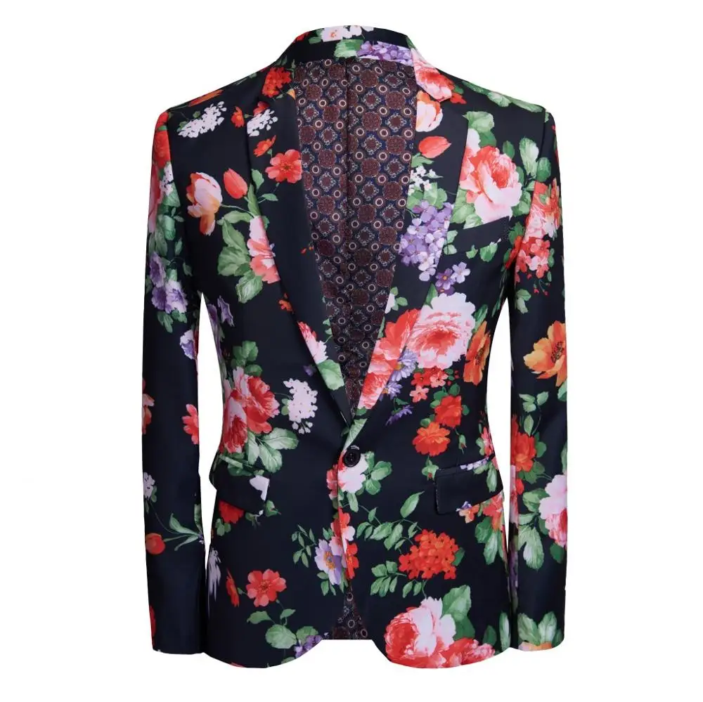 Men's Jacket Autumn Jacket Suit Men's Casual Personality Printing Suit Trend Korean Version of Suit Handsome Male
Men's Jacket Autumn Jacket Suit Men's Casual Personality Printing Suit Trend Korean Version of Suit Handsome Male