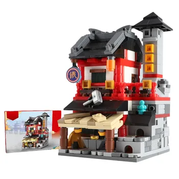 396Pcs Mini Chinatown Building Blocks Tang Dynasty Architectural Style Bricks Toy Andingfang Smithy Model Educational Toy Gift
396Pcs Mini Chinatown Building Blocks Tang Dynasty Architectural Style Bricks Toy Andingfang Smithy Model Educational Toy Gift