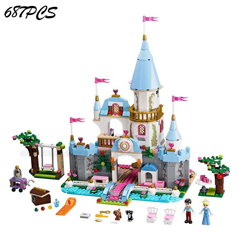 Disney Frozen Princess Castle Blocks Snow Queen Elsa Anna Cinderella Ariel Figure Compatible Lepining Friend Bricks Toys Model
Disney Frozen Princess Castle Blocks Snow Queen Elsa Anna Cinderella Ariel Figure Compatible Lepining Friend Bricks Toys Model
