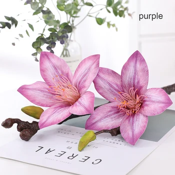 1Pc 57CM Artificial Flower Branch 3D Printing Magnolia Fake Flower Home Decoration Flower Arrangement Wedding Party Decoration
1Pc 57CM Artificial Flower Branch 3D Printing Magnolia Fake Flower Home Decoration Flower Arrangement Wedding Party Decoration