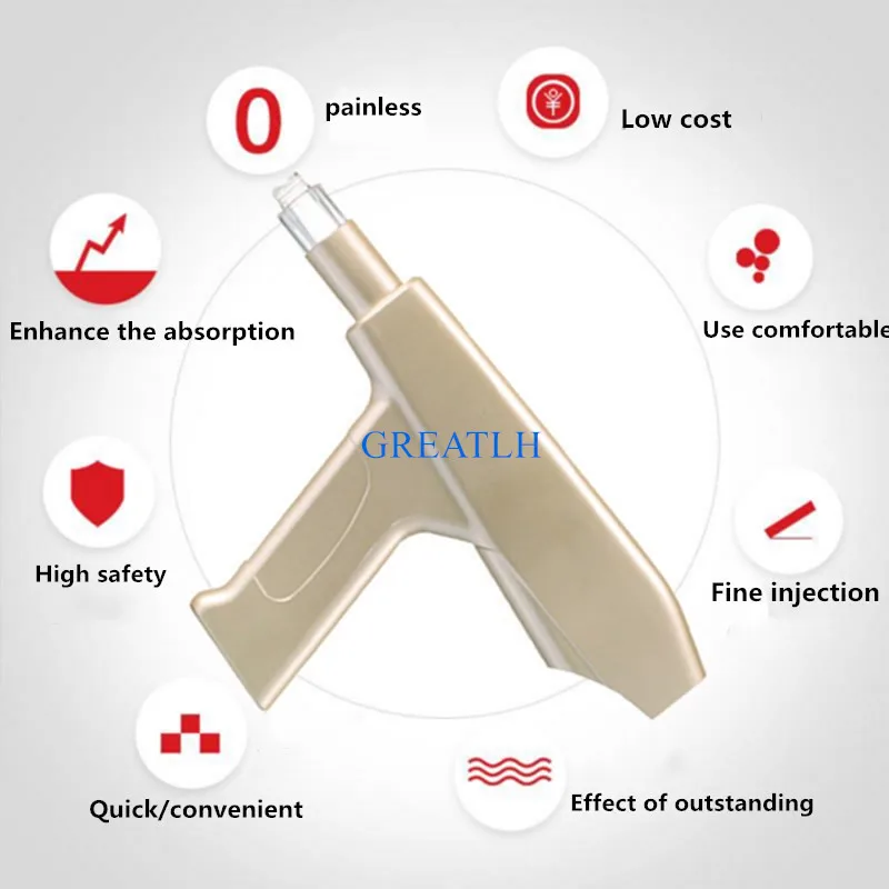High Quality Nano Microneedle Water Injection Gun Mesotherapy Hydrolifting Water Injector Needle free shipping
High Quality Nano Microneedle Water Injection Gun Mesotherapy Hydrolifting Water Injector Needle free shipping