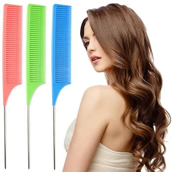 1 Pc Professional Tip Tail Comb for Salon Barber Section Hair Brush Hairdressing Tool DIY Hair Wide Teeth Combs 
1 Pc Professional Tip Tail Comb for Salon Barber Section Hair Brush Hairdressing Tool DIY Hair Wide Teeth Combs