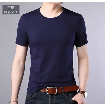 Short-sleeved t-shirt men's 12 summer new trend Korean version of the cotton spring men's round neck half-sleeved clothes
Short-sleeved t-shirt men's 12 summer new trend Korean version of the cotton spring men's round neck half-sleeved clothes