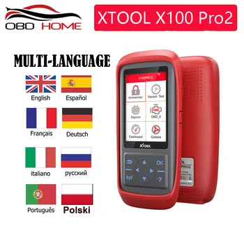 OBD2 Car accessories XTOOL X100 Pro OBD2 Auto Key Programmer/Mileage adjustment Including EEPROM Code Reader with Free Update
OBD2 Car accessories XTOOL X100 Pro OBD2 Auto Key Programmer/Mileage adjustment Including EEPROM Code Reader with Free Update