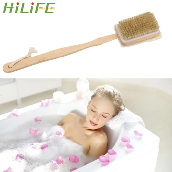 HILIFE Loofah Bristle Both Side Bath Brush Massage Shower Wooden Handle Body Back Cleaning Brush Skin Cuticle Grease Remove
HILIFE Loofah Bristle Both Side Bath Brush Massage Shower Wooden Handle Body Back Cleaning Brush Skin Cuticle Grease Remove